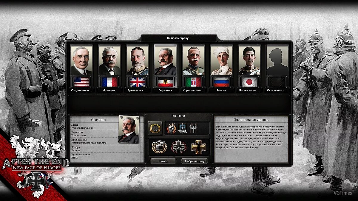 Hearts of Iron 4 — After The End – альтернативная история