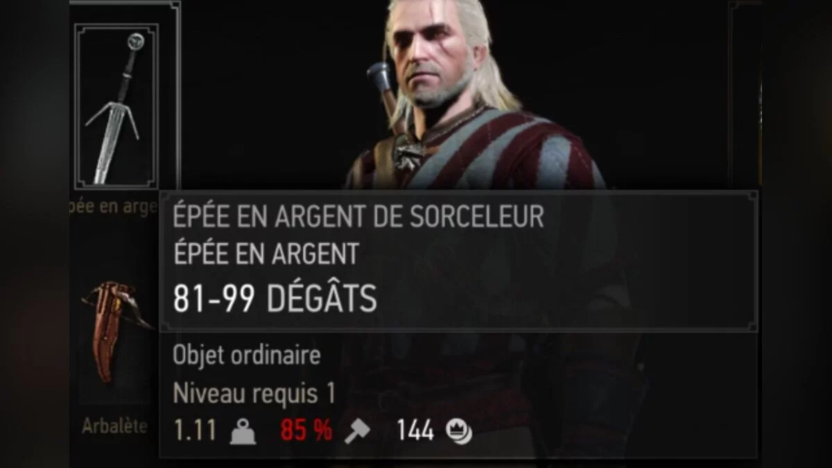 The Witcher 3: Wild Hunt - Complete Edition — Неломающееся оружие