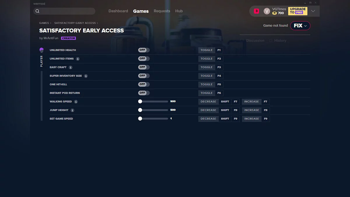 Трейнер (+9) от 27.06.2020 [WeMod]