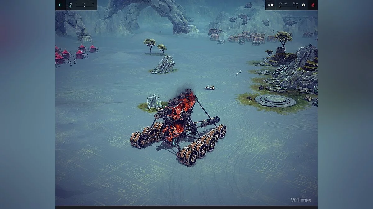 Besiege — Огненная Пушка V1
