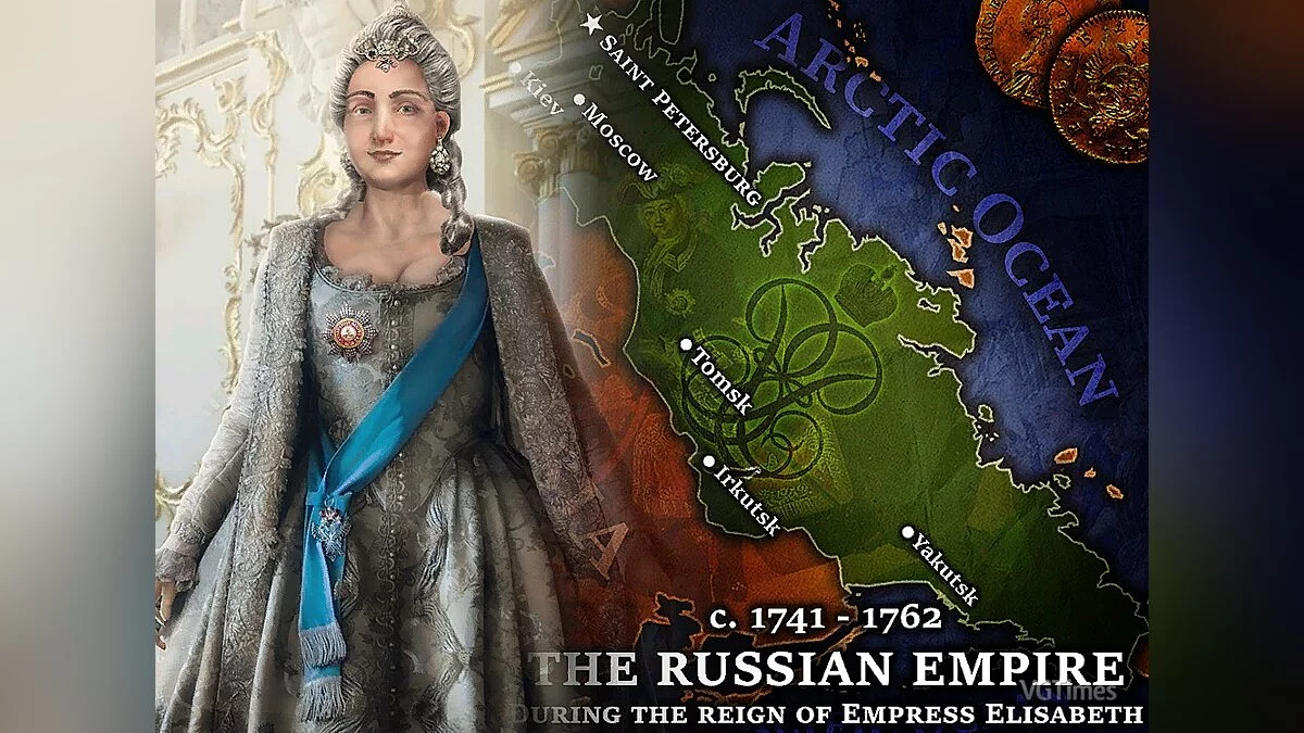 Sid Meier's Civilization 5 — Мод на Россию во главе с Елизаветой Петровной перевод на русском