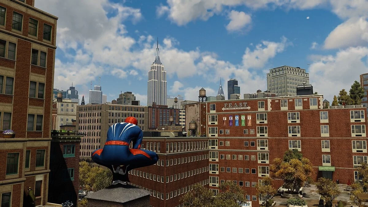 Marvel's Spider-Man Remastered — Разное дневное время