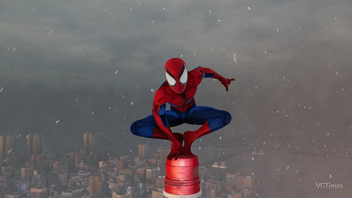 Marvel's Spider-Man Remastered — Снег из игры Marvel's Spider-Man: Miles Morales