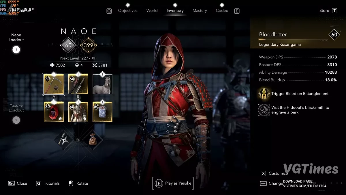 Assassin's Creed Shadows — Полное сохранение