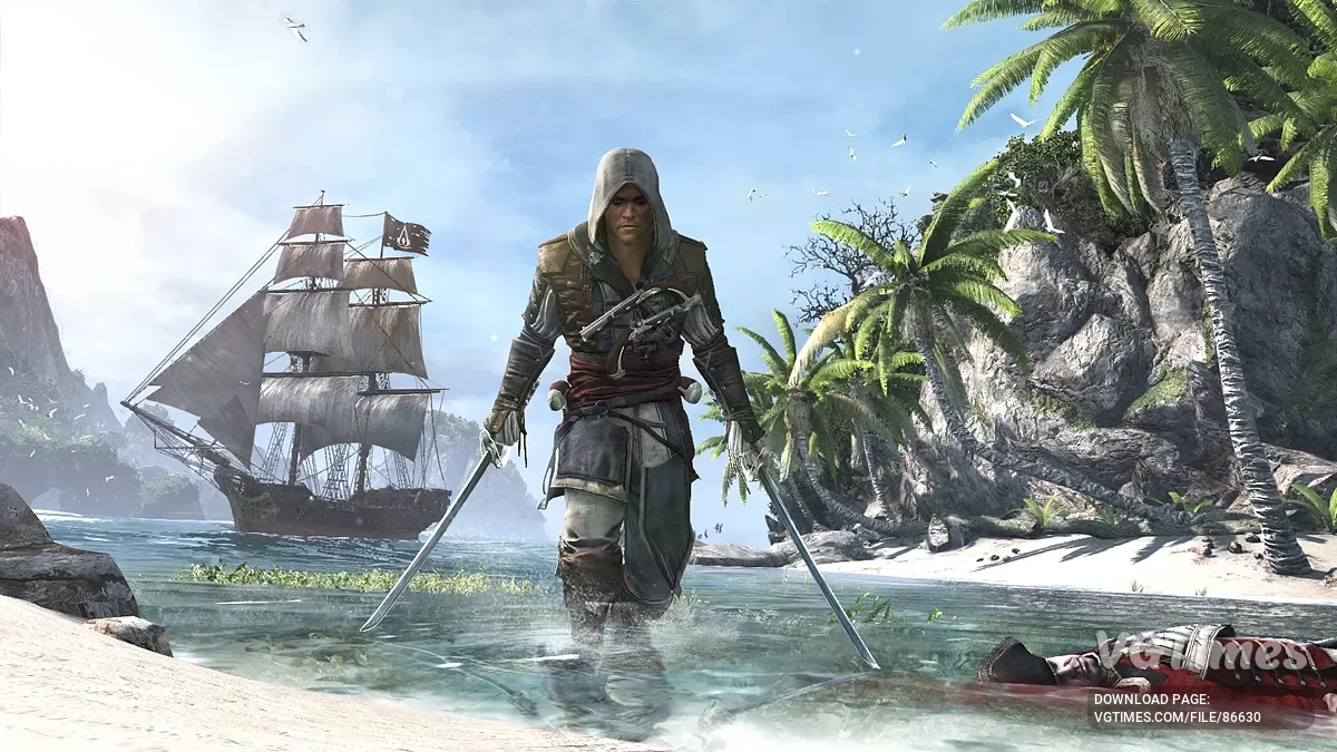 Assassin's Creed 4: Black Flag — Игра пройдена на 97% [Steam]