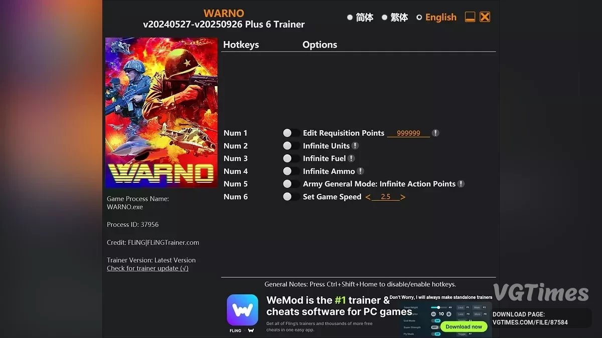 WARNO — Трейнер (+6) [UPD: 26.09.2025]
