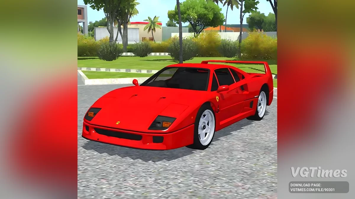 Bus Simulator Indonesia — Ferrari F40