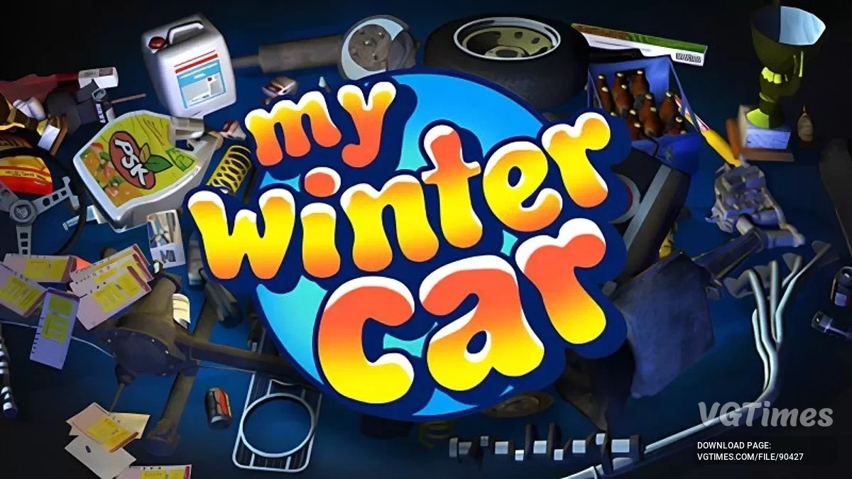 My Winter Car — Машина возле дома родителей, много денег