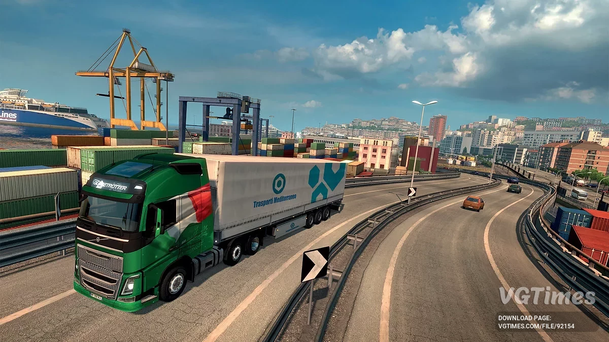 Euro Truck Simulator 2 — 100% дорог, много денег, 100 уровень [1.57.2.7s]