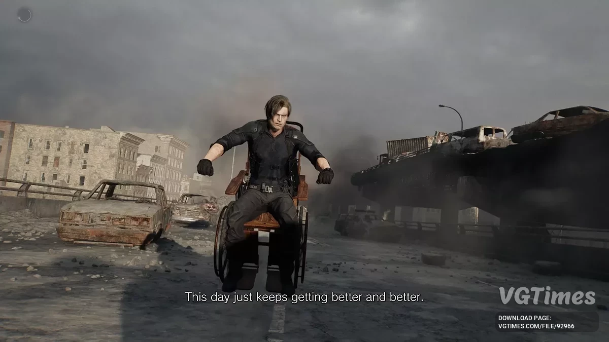 Resident Evil Requiem — Коляска вместо мотоцикла