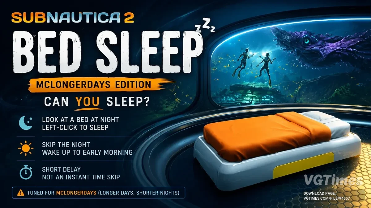 Subnautica 2 — Сон в постели
