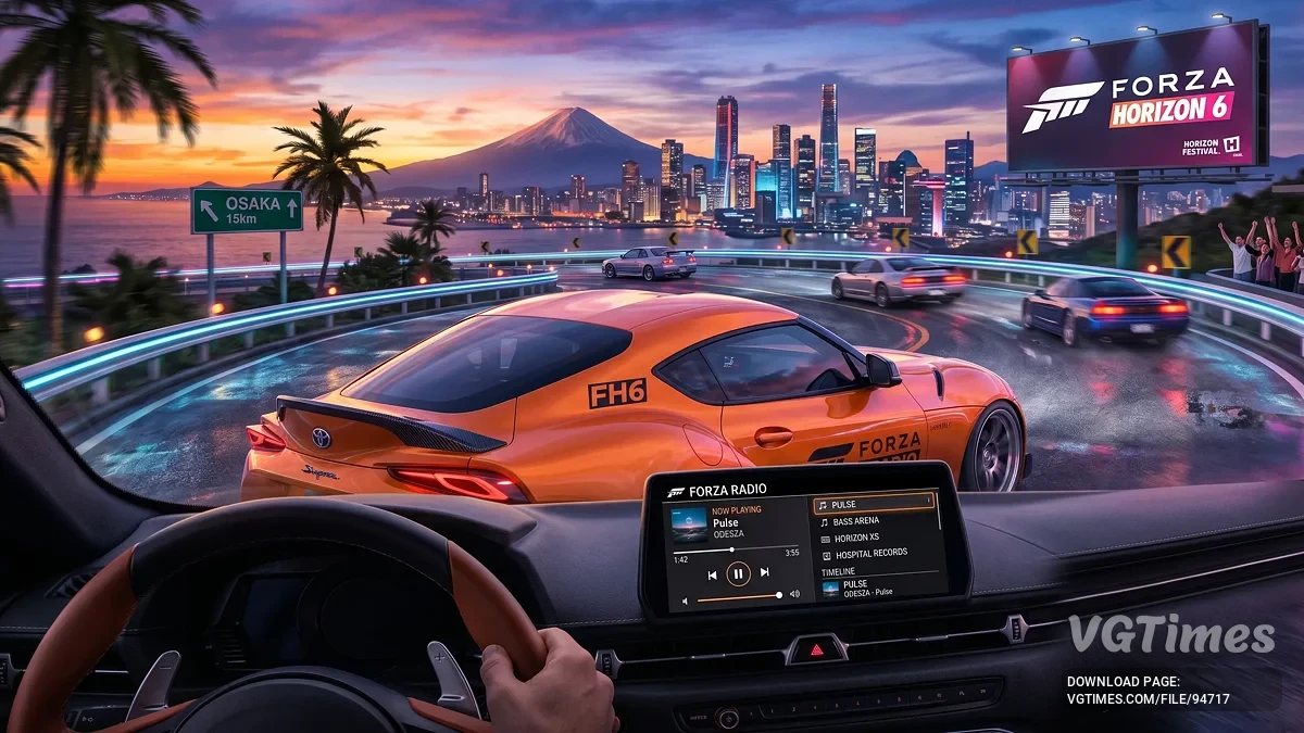 Forza Horizon 6 — Управление своей музыкой с геймпада
