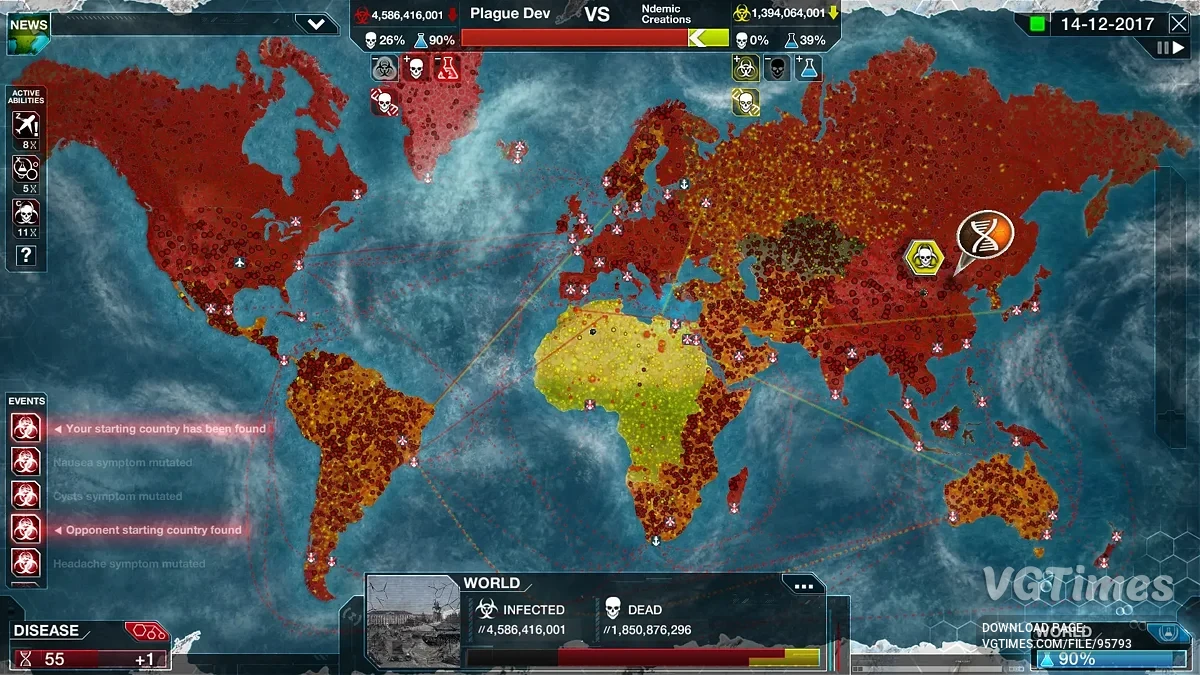 Plague Inc: Evolved — Таблица для Cheat Engine