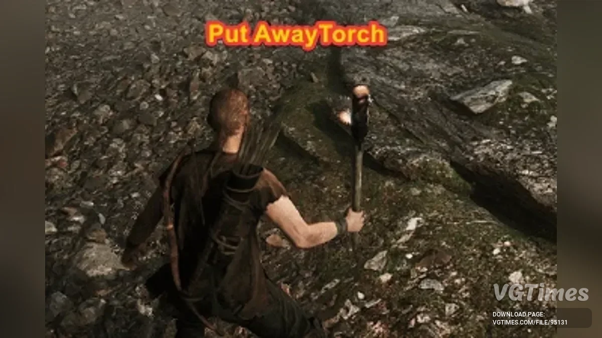 Gothic 1 Remake — Возможность доставать и убирать факел