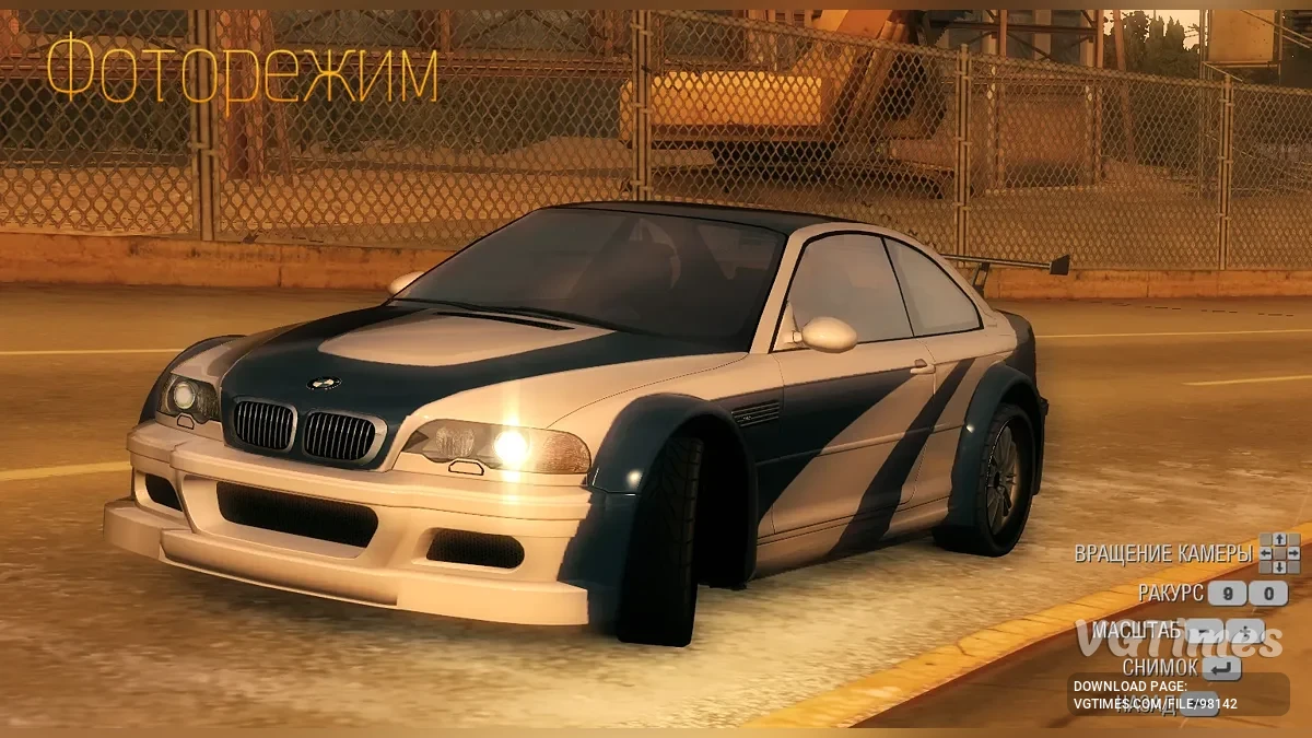 Need for Speed: Undercover — Shelby Eleanor и BMW M3 E46 в гараже
