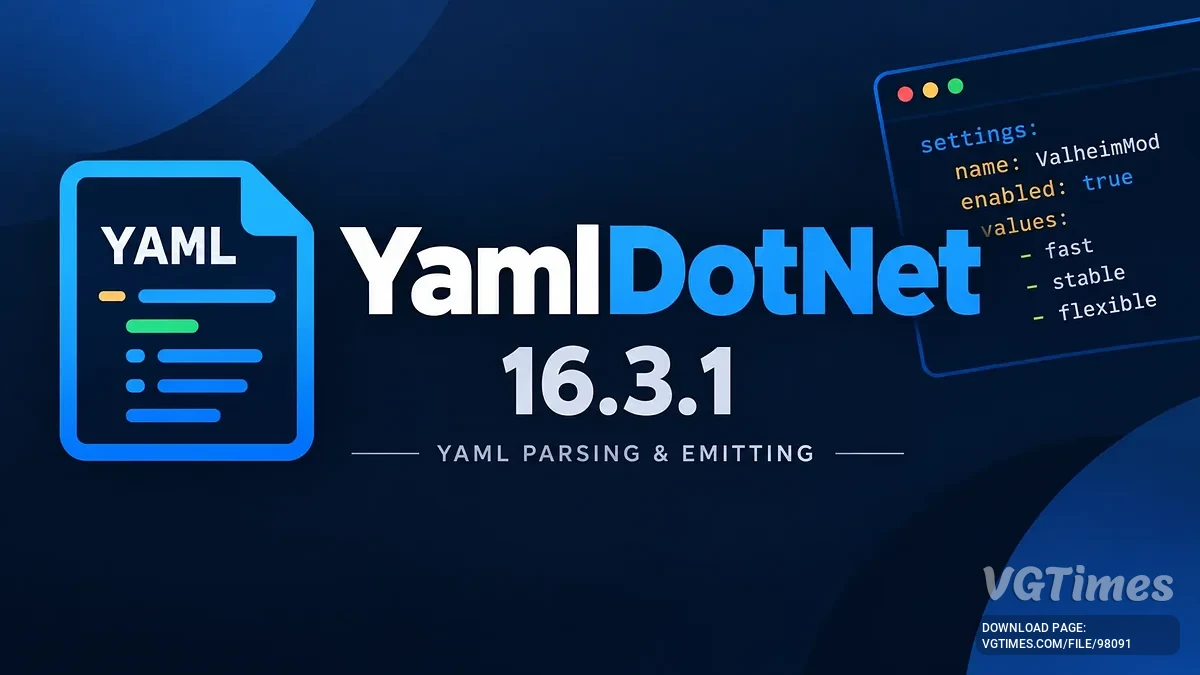 Valheim — YamlDotNet [16.3.1]