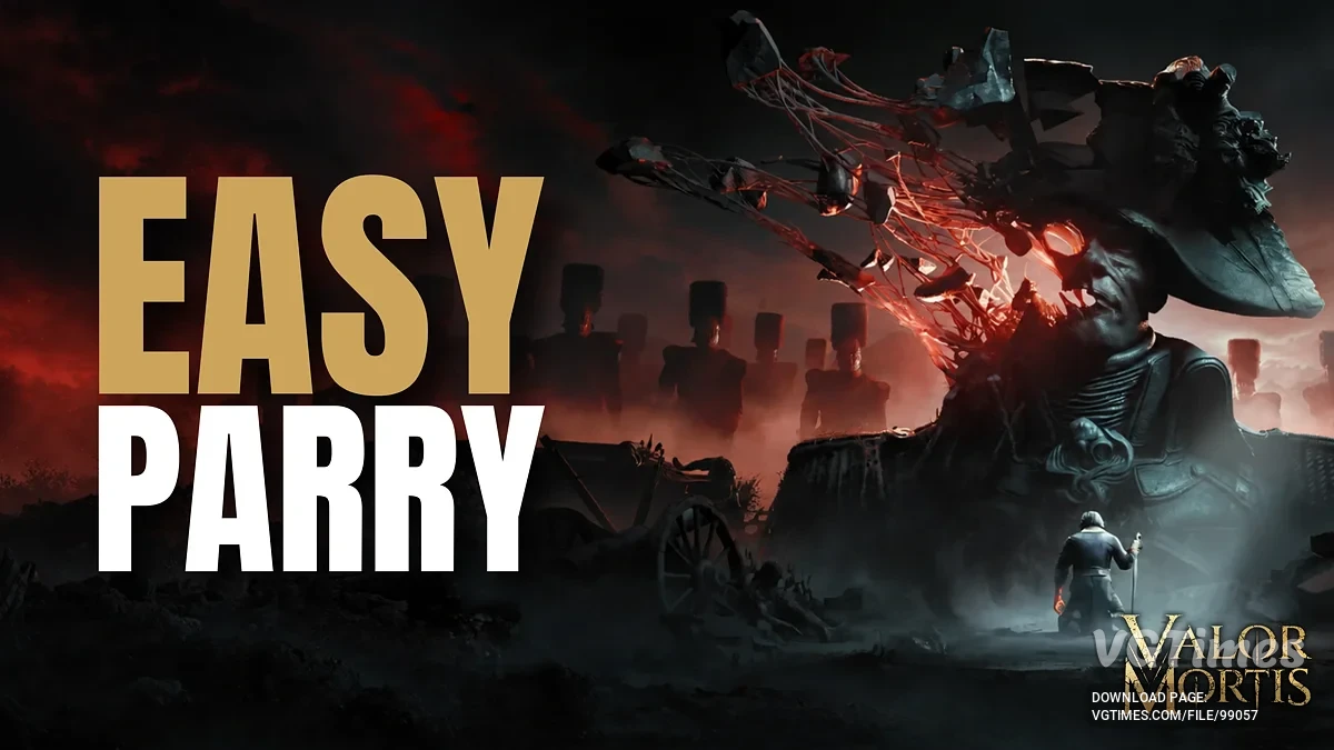 Valor Mortis — Easy Parry — регулировка окна и сложности парирования
