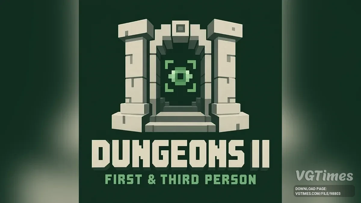 Minecraft Dungeons 2 — Режим от первого и третьего лица
