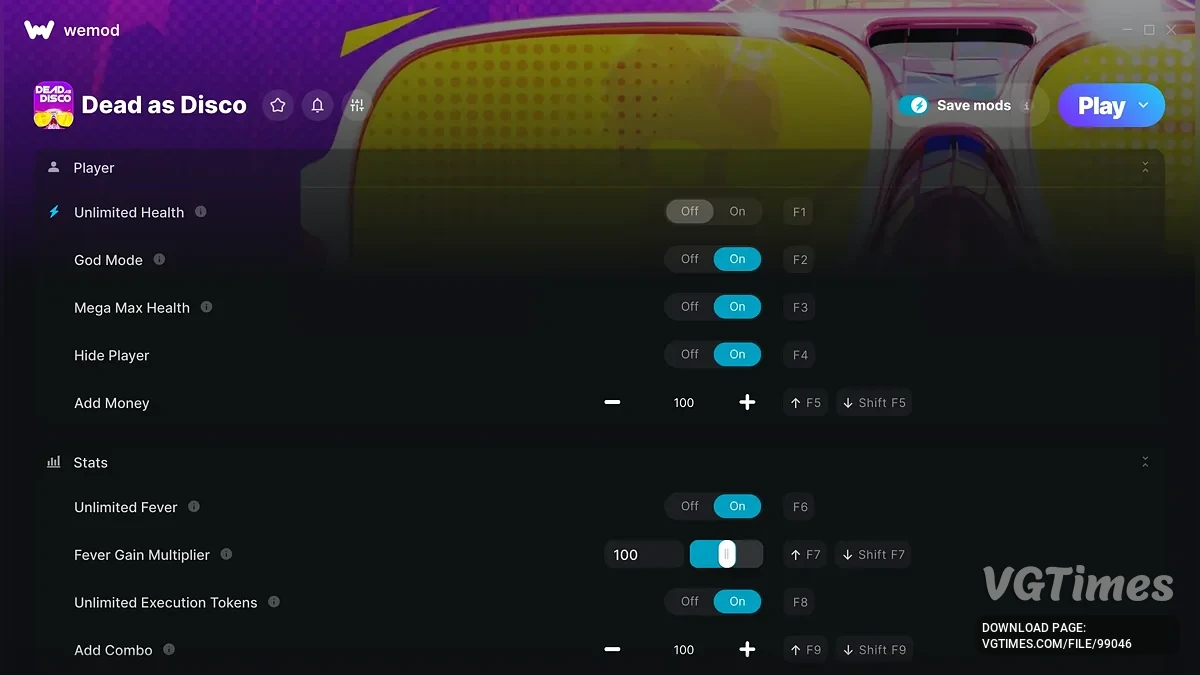 Dead as Disco — Трейнер (+14)