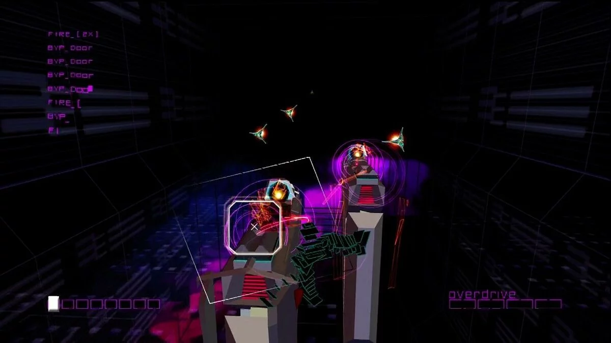 Rez → Rez HD|Rez(Dreamcast/PlayStation 2・2001年)|ゲーム画面例(資料画像 3)