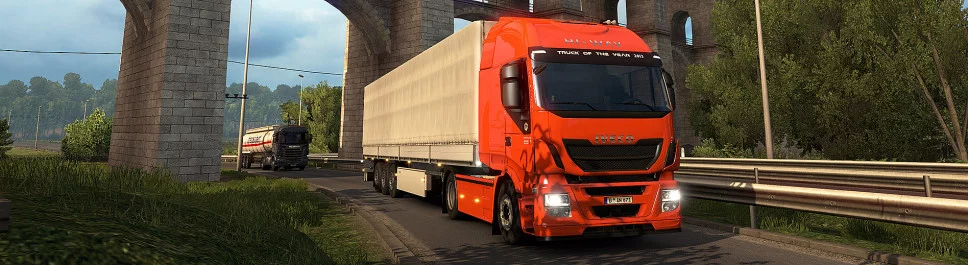 Euro Truck Simulator 2 - обложка игры