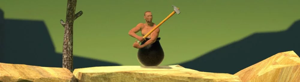 Getting Over It with Bennett Foddy - обложка игры