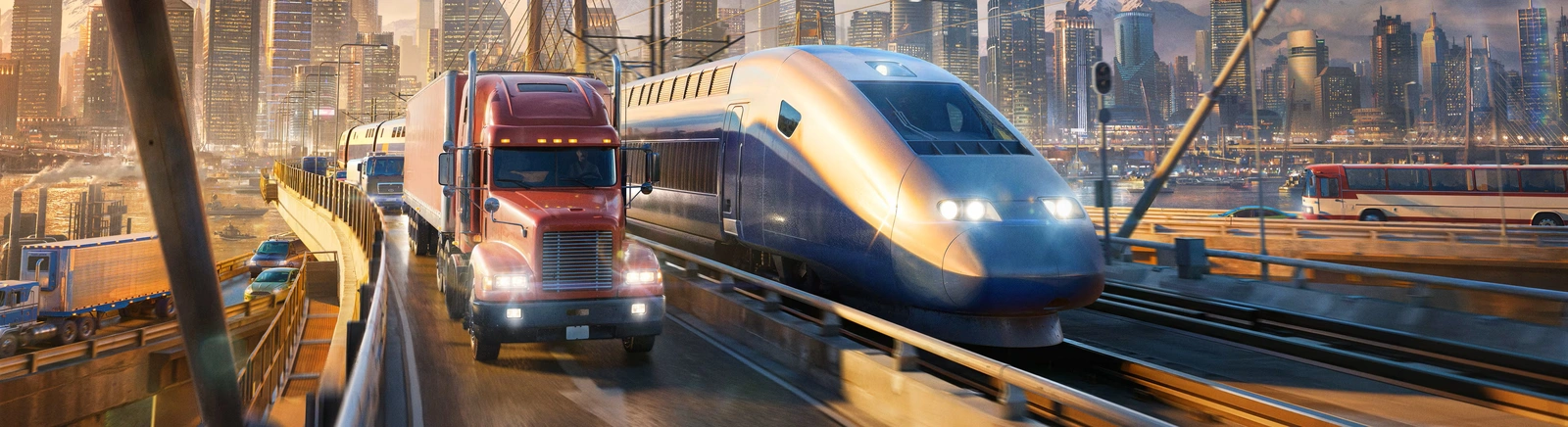 Transport Fever 3 - обложка игры