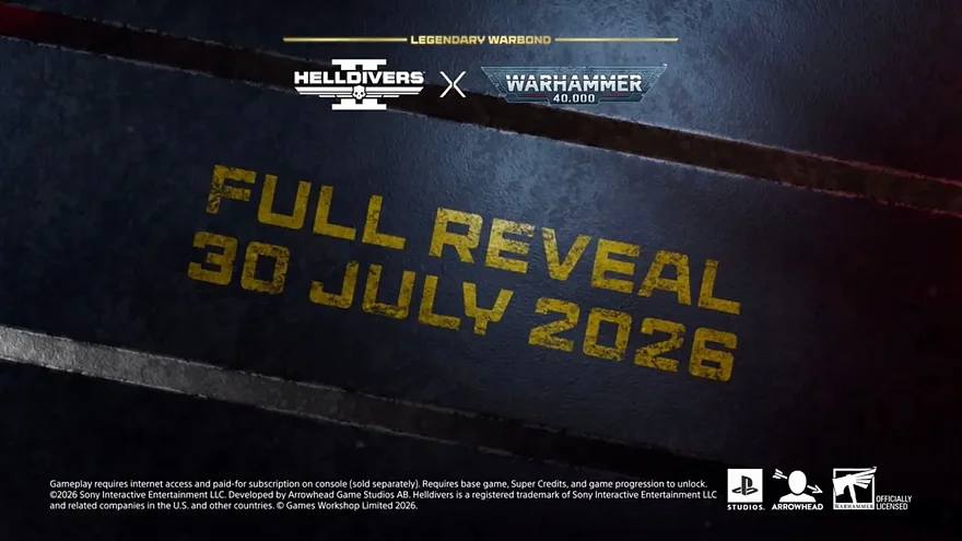Helldivers 2 x Warhammer 40,000 анонс варбонда