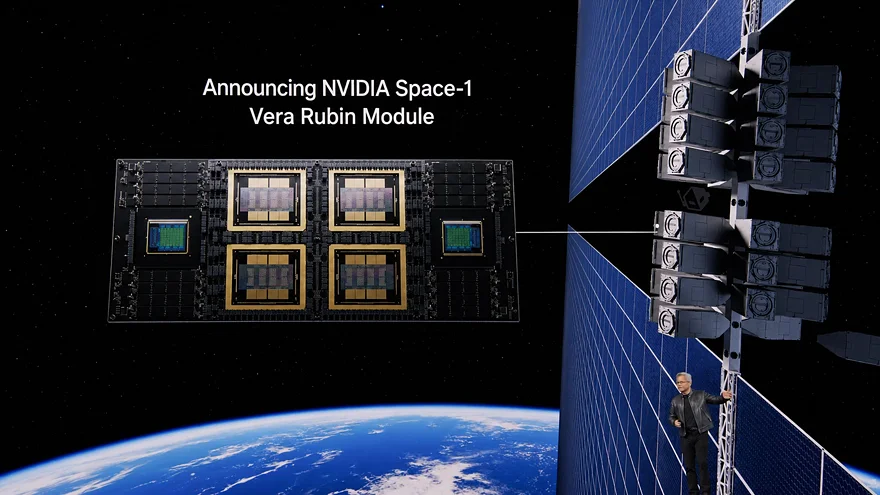 NVIDIA Space-1 Vera Rubin Module