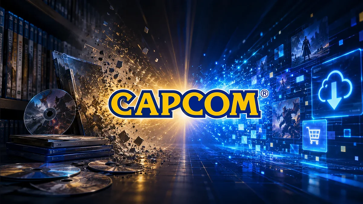 Capcom уверенно движется в цифровое будущее: уже около 90% продаж игр компании приходится на цифровые версии