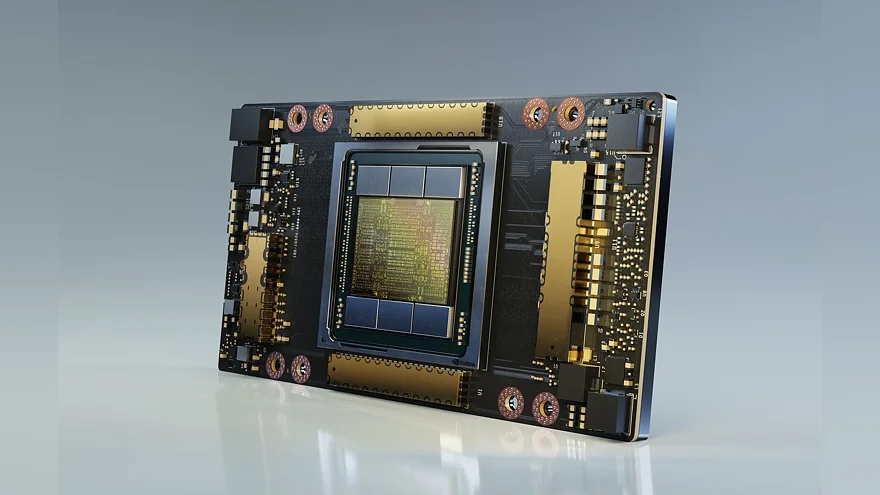 Чип NVIDIA на серверной плате
