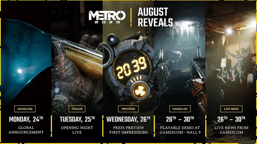 Metro 2039: расписание августовских показов