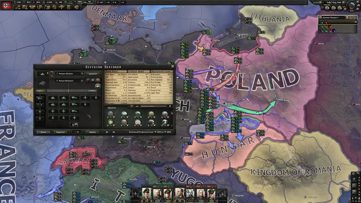 Скриншот из Hearts of Iron 4