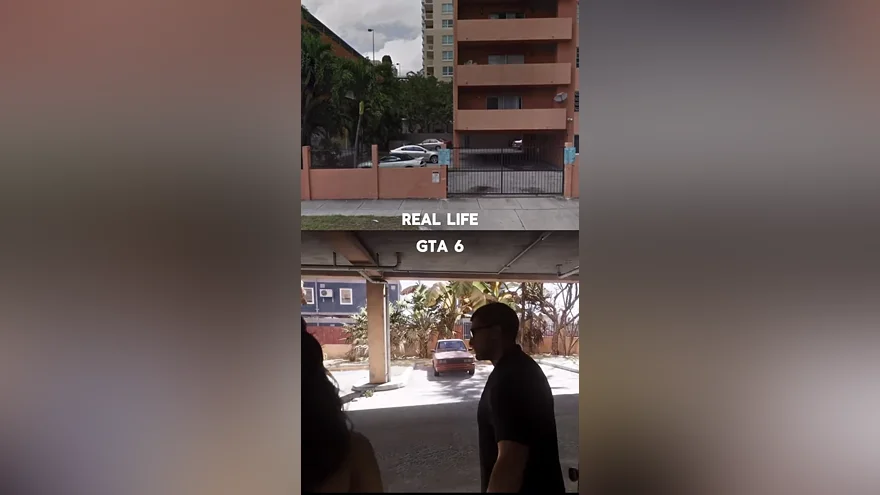Сравнение реальной жизни и GTA VI