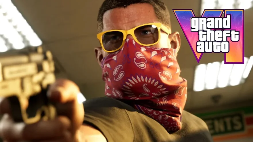 Персонаж GTA 6 с оружием в руках