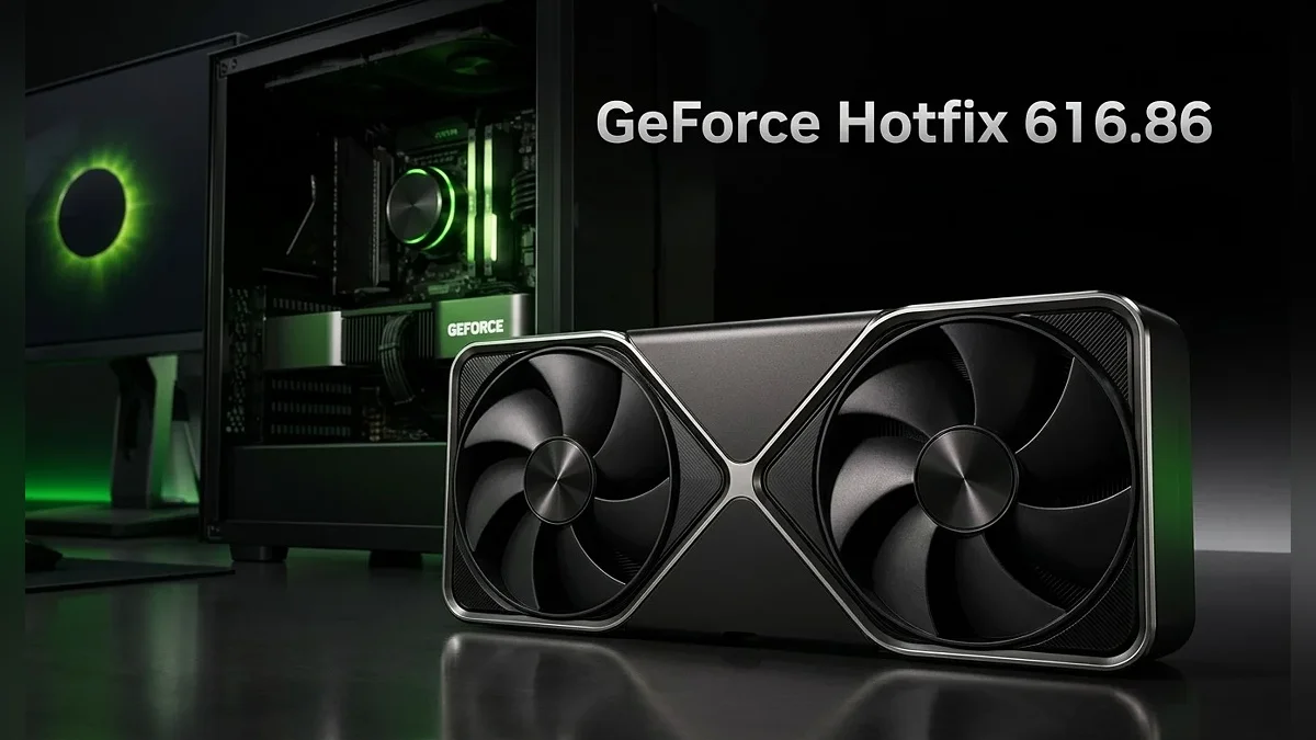Хотфикс 616.86 от NVIDIA закрыл три бага — тот, на который жалуются громче всего, в список не попал
