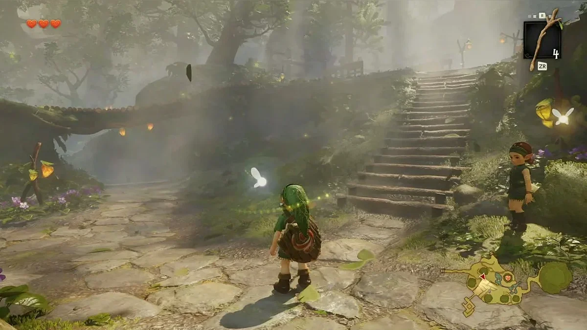Скриншот ремейка The Legend of Zelda: Ocarina of Time