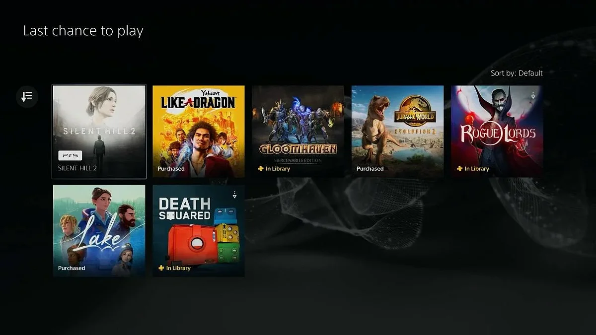 Список игр, которые скоро исчезнут из PS Plus