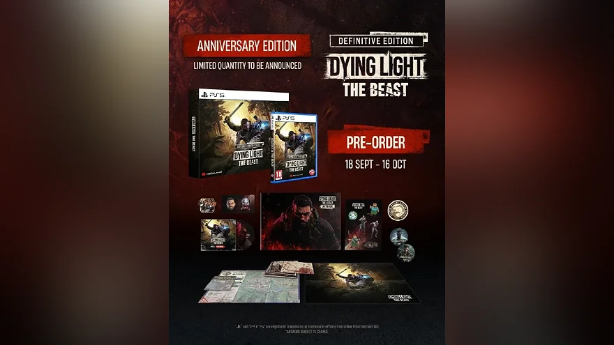 Коллекционное издание Dying Light: The Beast для PS5