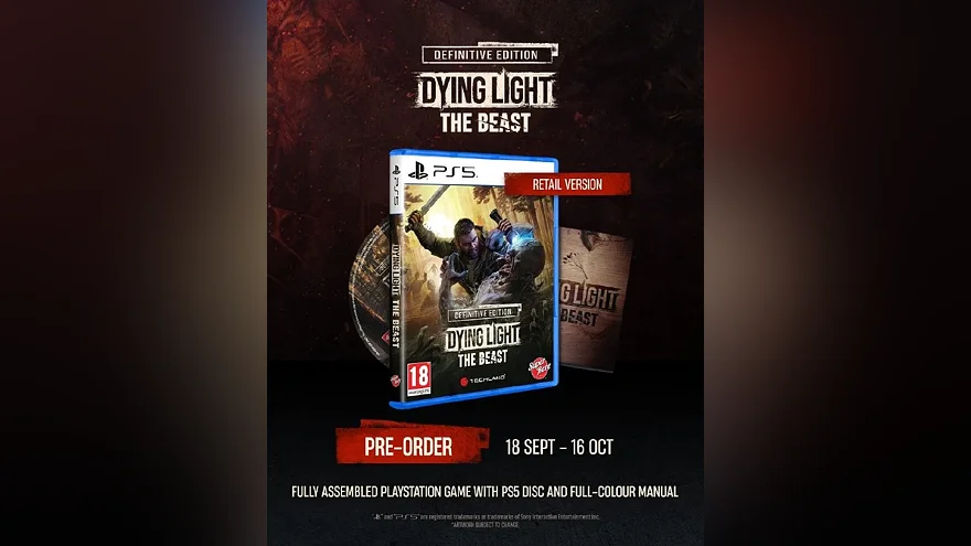 Издание Dying Light: The Beast для PS5