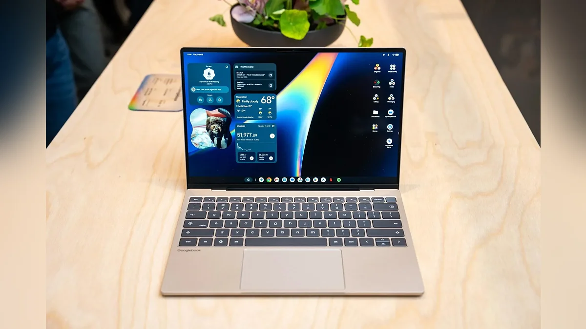 Интерфейс Googlebook OS