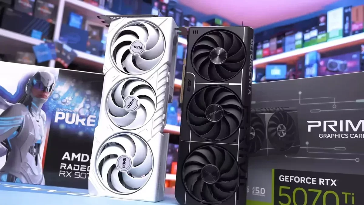 RTX 5070 Ti vs RX 9070 XT: переплата $400 дает лишь несколько FPS