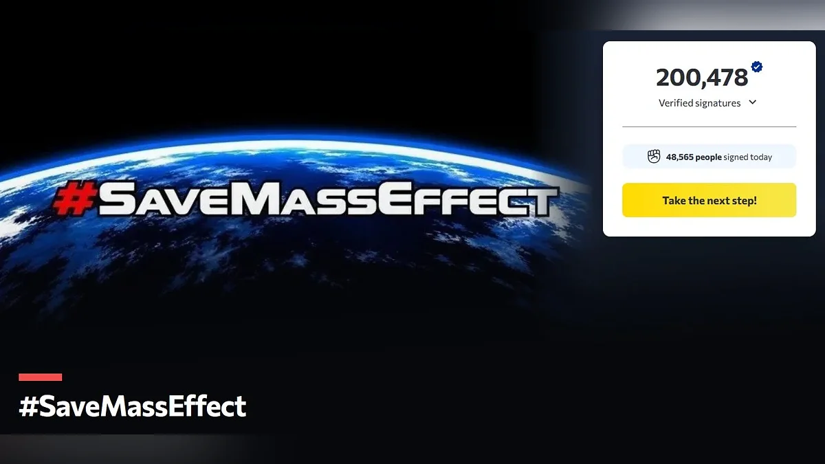 200 тысяч подписей и Таймс-сквер: фанаты Mass Effect борются за серию после закрытия BioWare